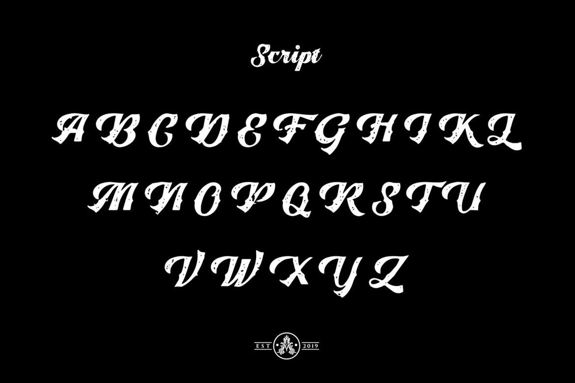 Tom Harvey Font Family - view 16