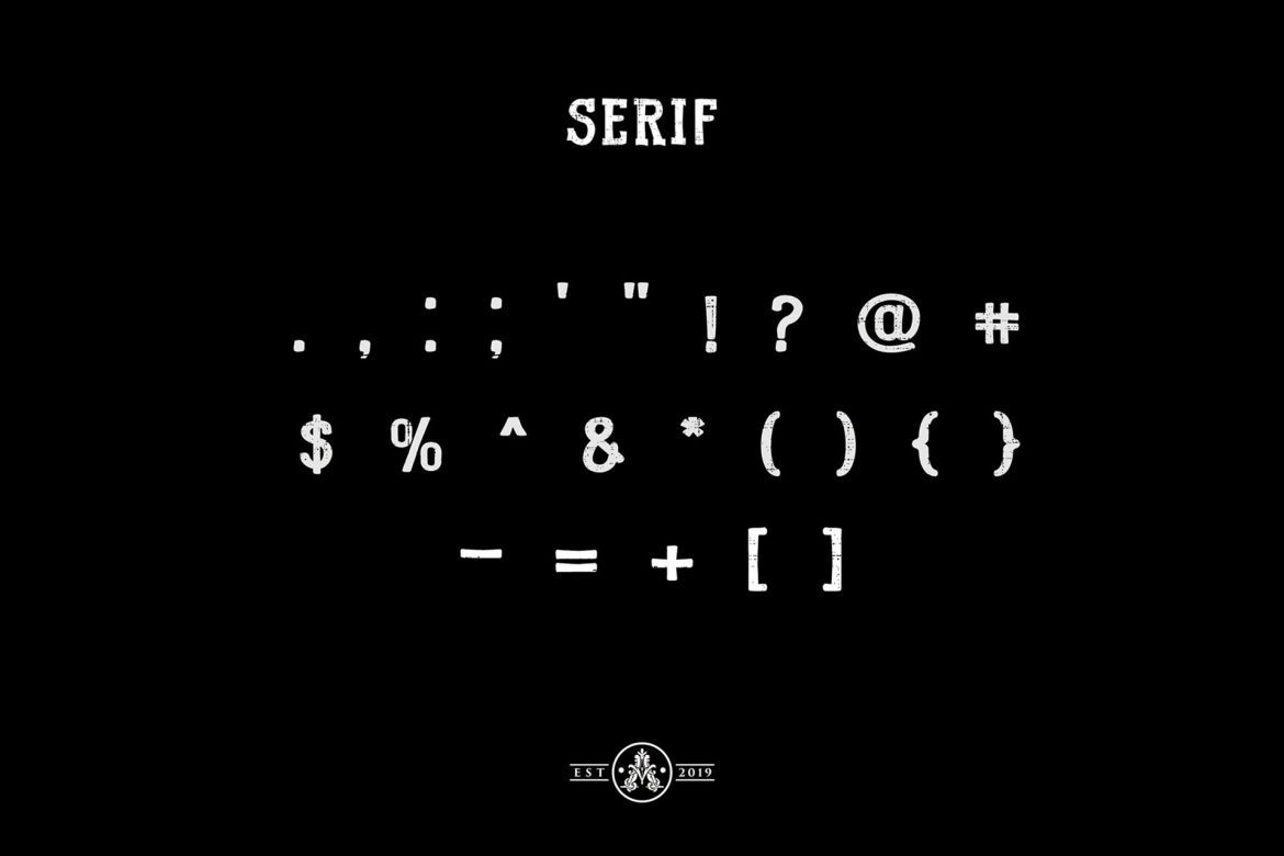 Tom Harvey Font Family - view 17