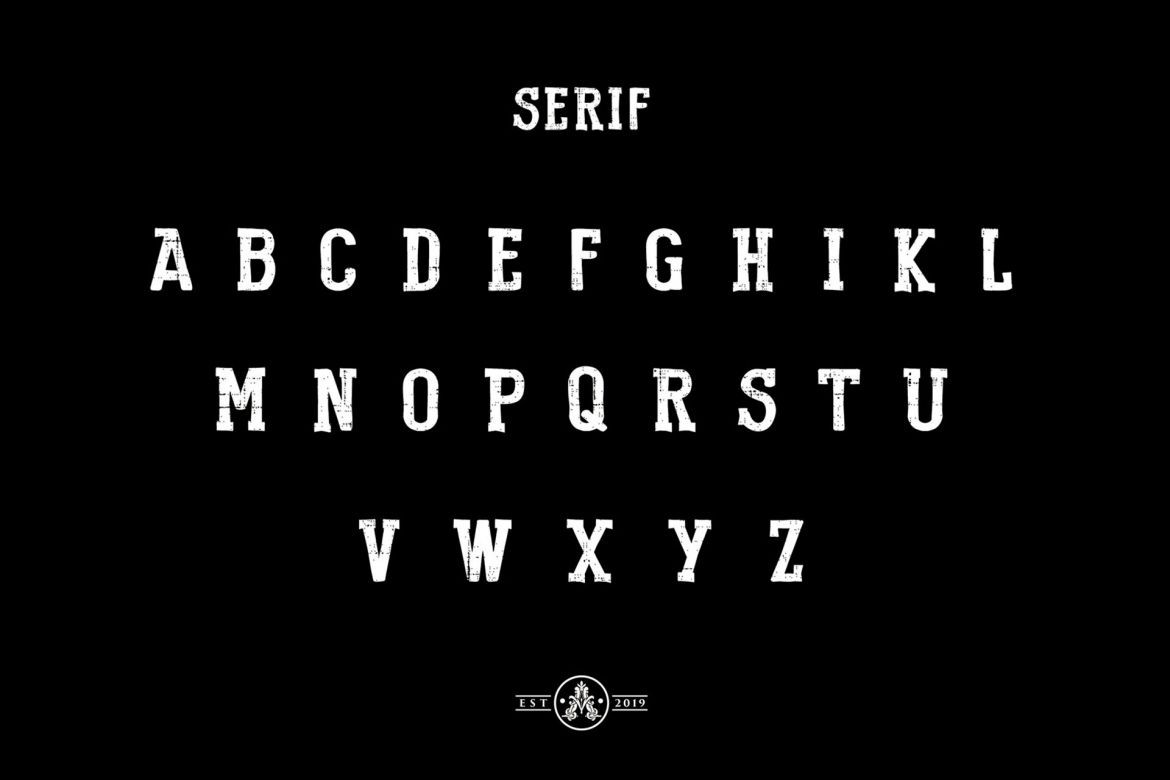 Tom Harvey Font Family - view 18