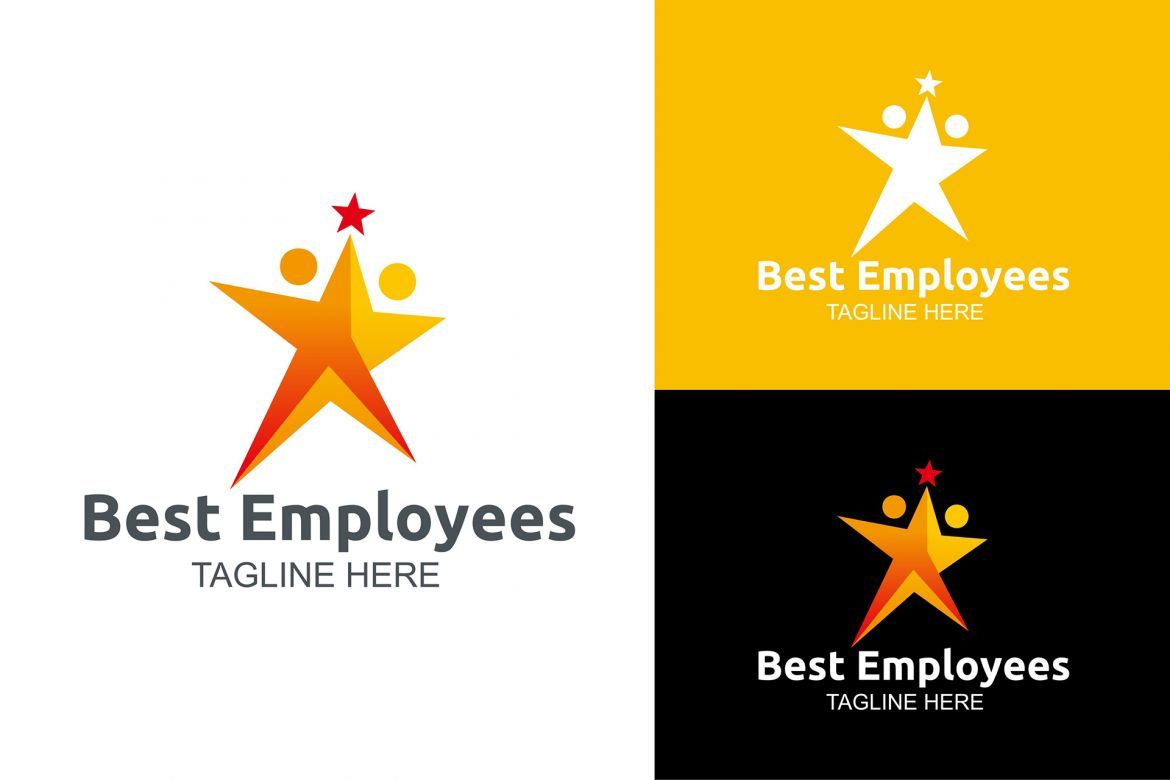 Best Employees Logo - view 2