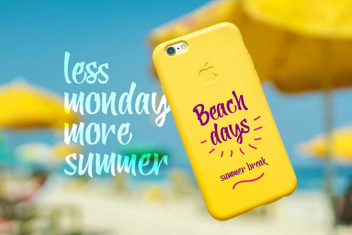 Yellow Ginger Font - view 8