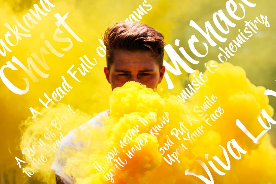 Yellow Ginger Font - view 9