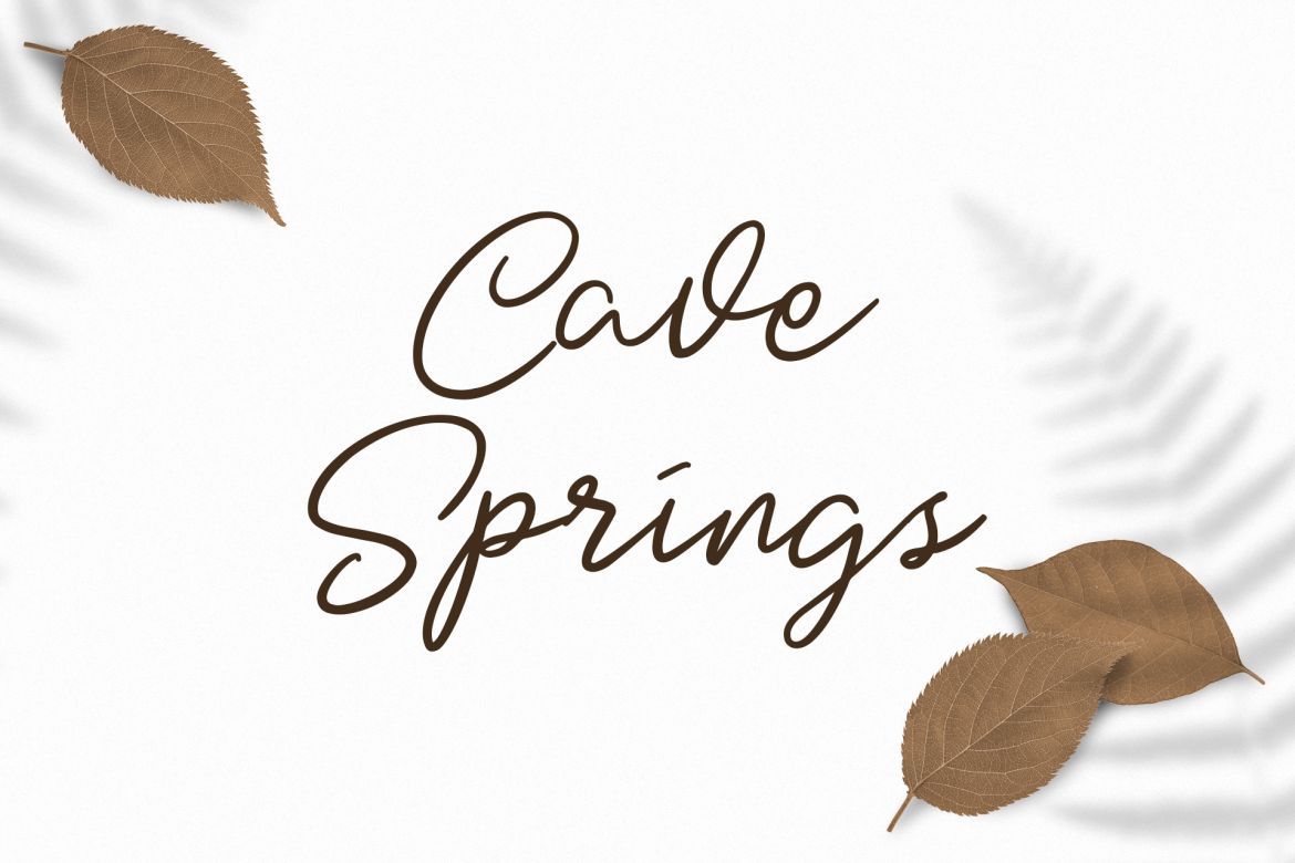 Dotyville Script Font alternate