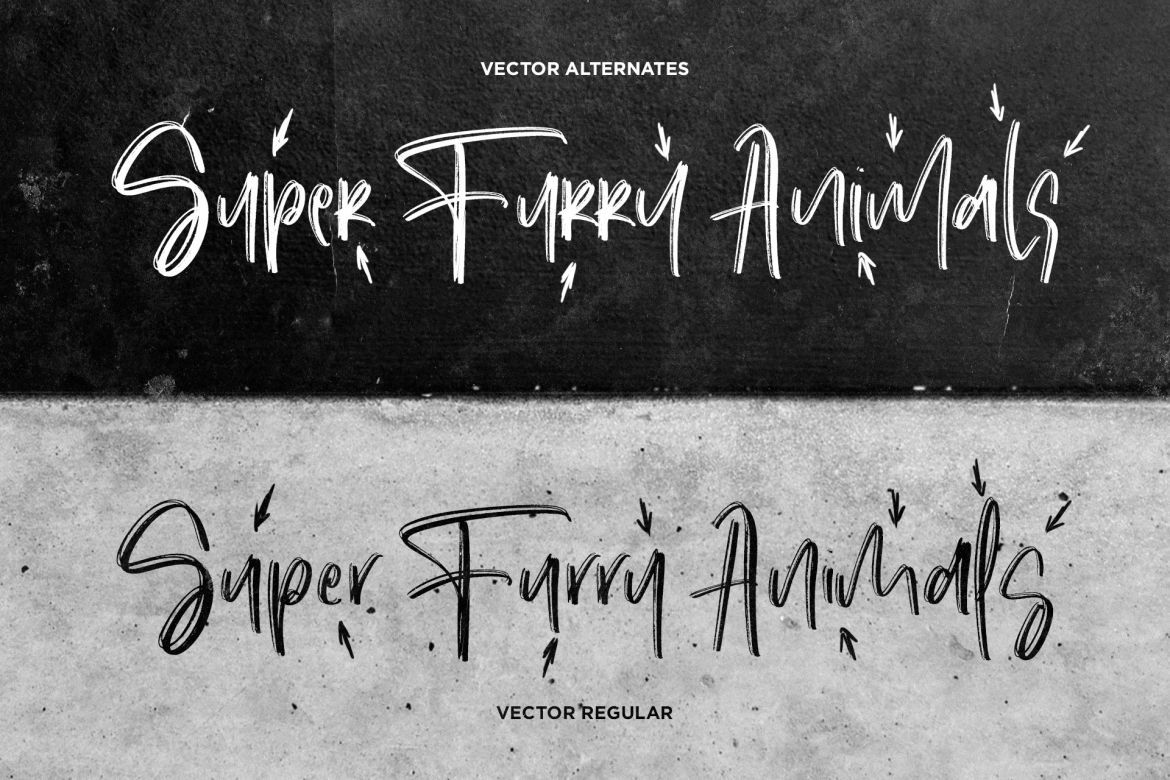 Dinomo SVG Brush Font - view 10