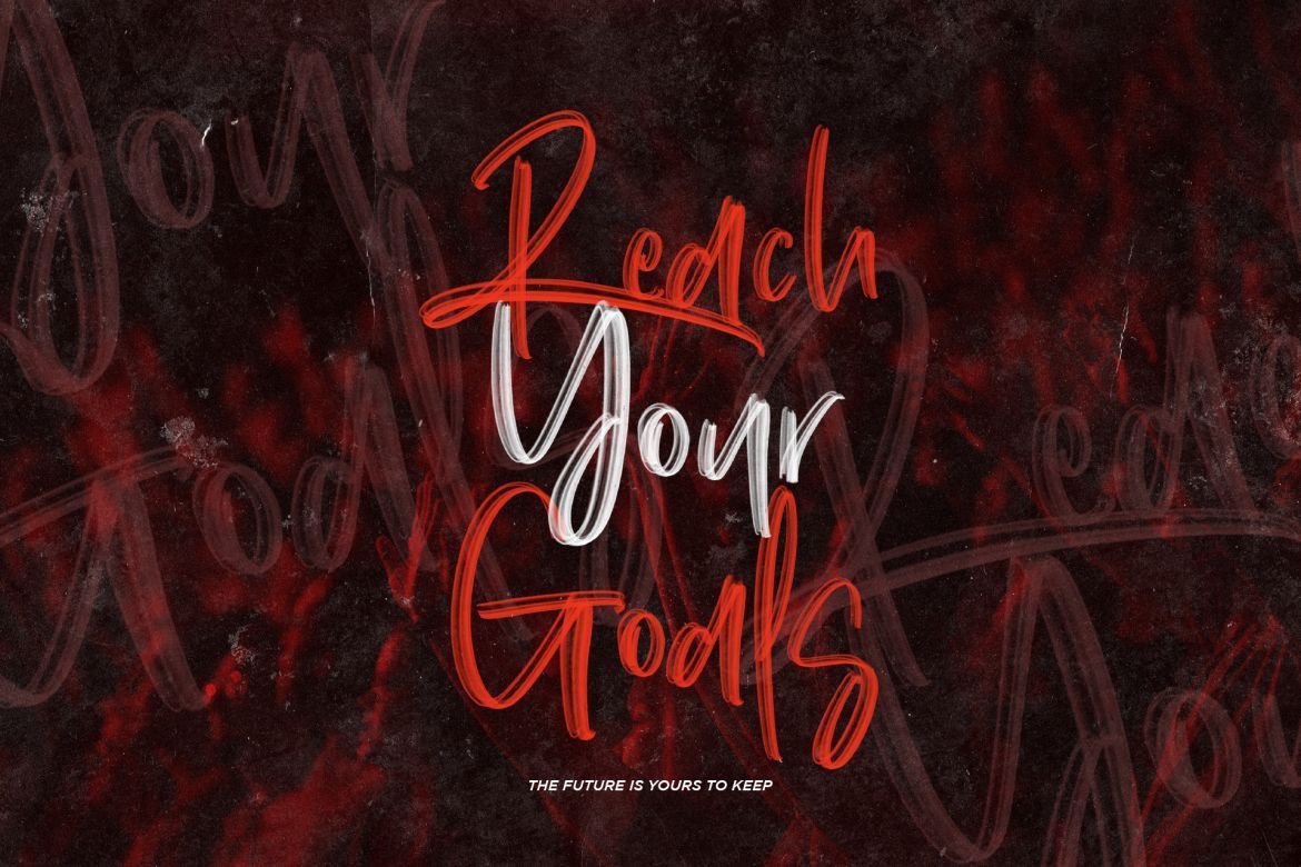 Dinomo SVG Brush Font - view 2