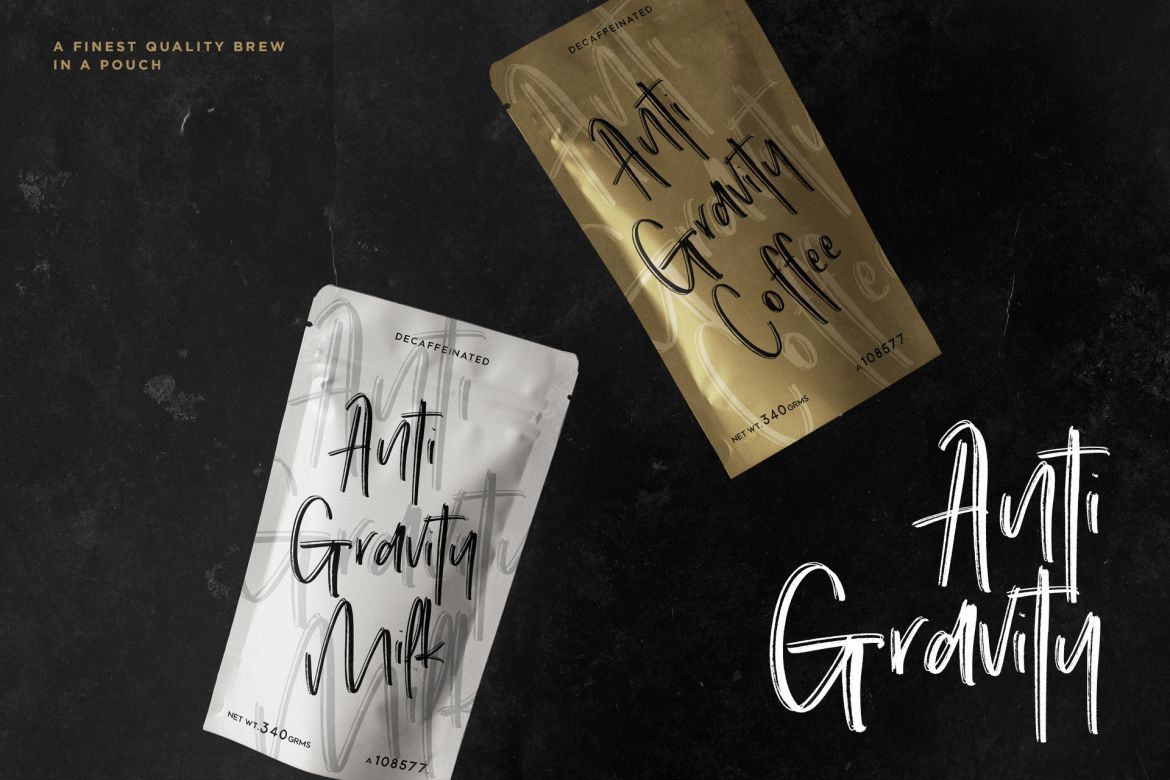 Dinomo SVG Brush Font - view 5