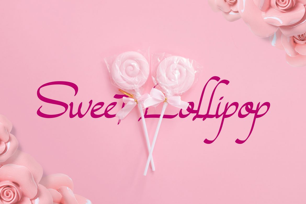 Magenta Rose Font - view 4