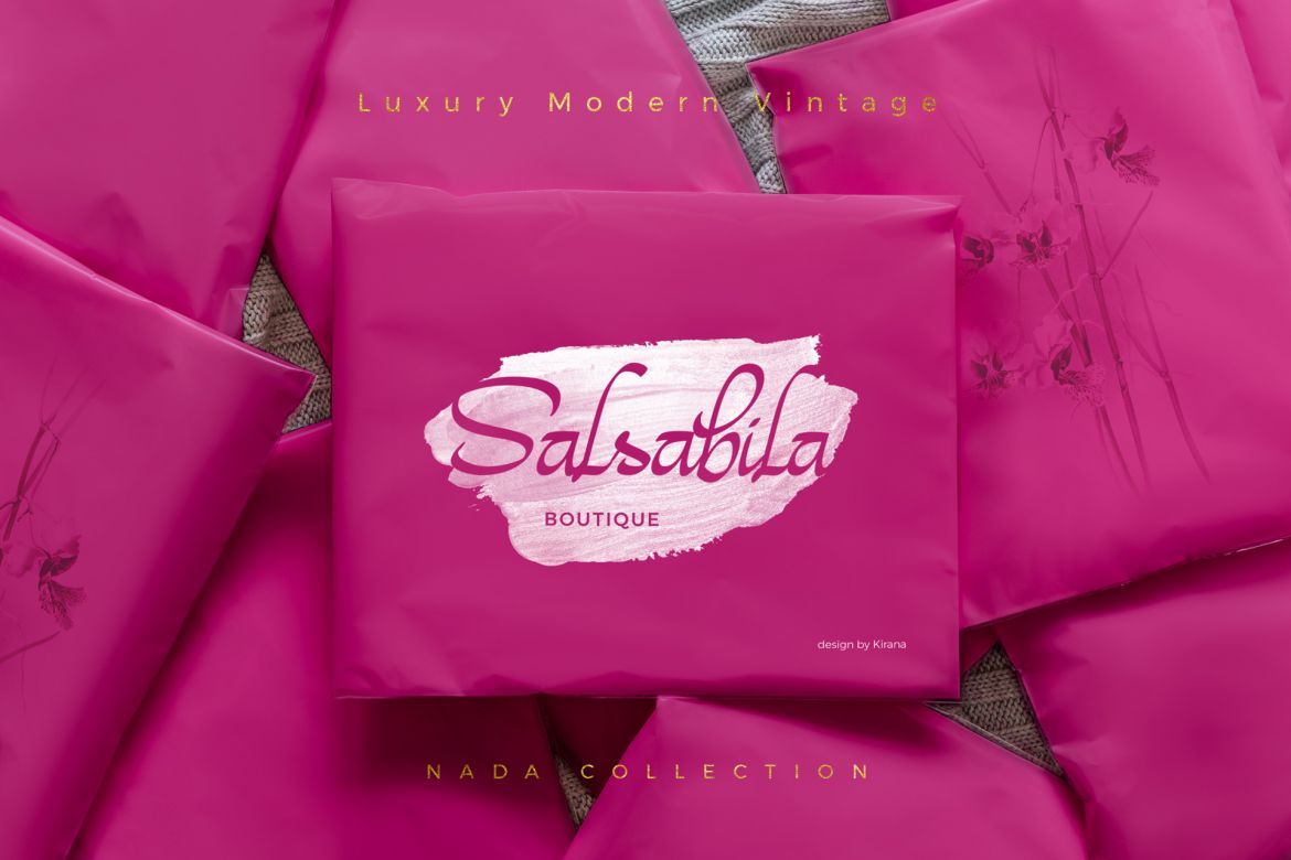 Magenta Rose Font - view 9