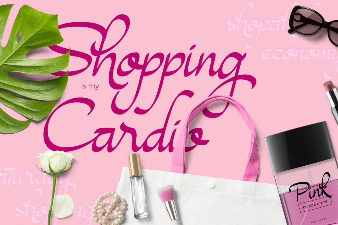 Magenta Rose Font - view 12