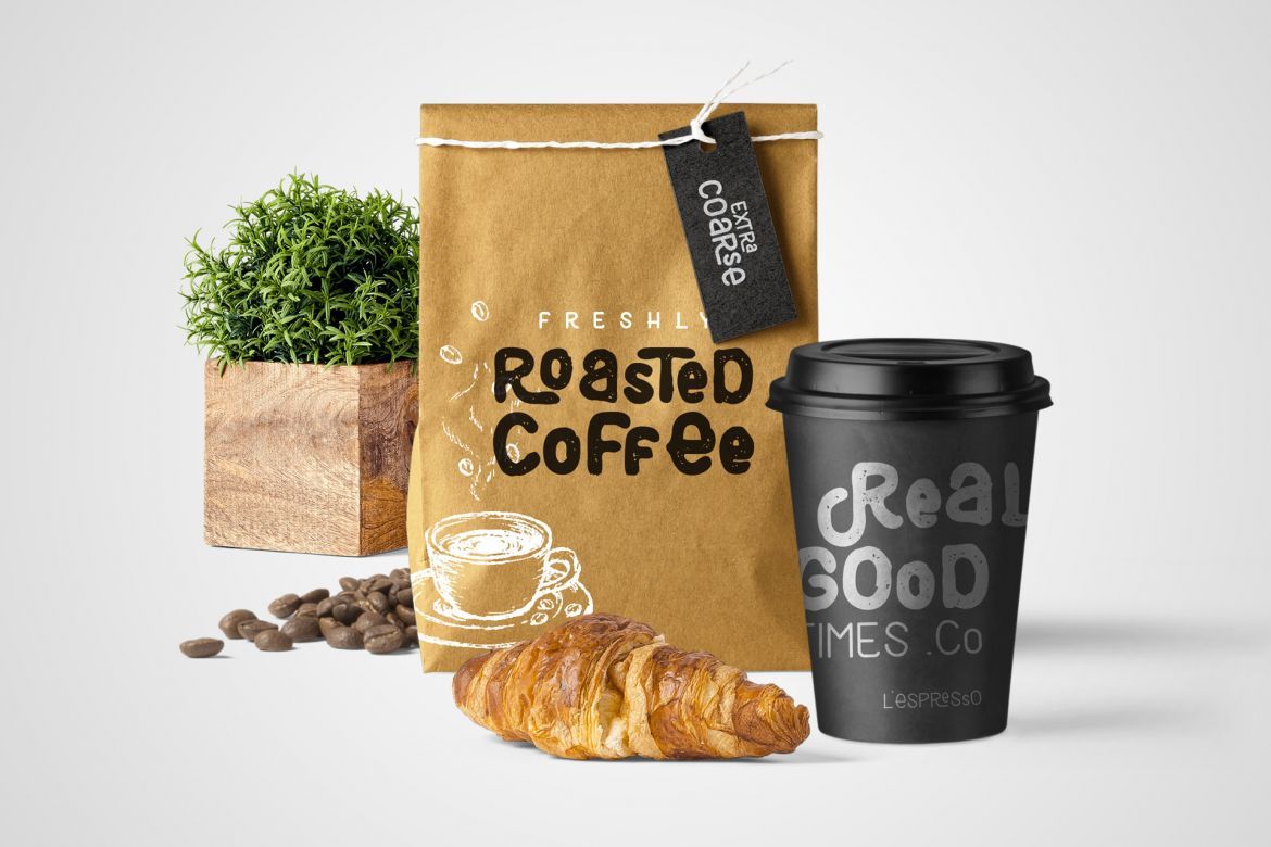 Black Burger Font Family alternate