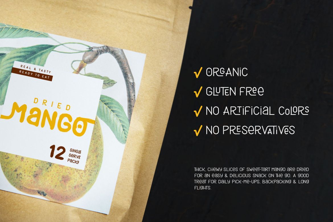 Black Burger Font Family - view 5