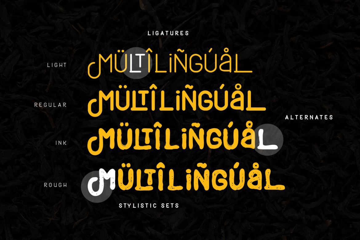 Black Burger Font Family - view 13