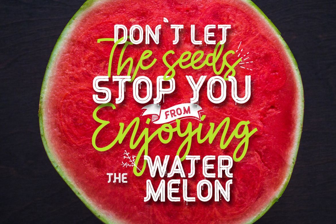 Red Peppers Font Duo - view 6