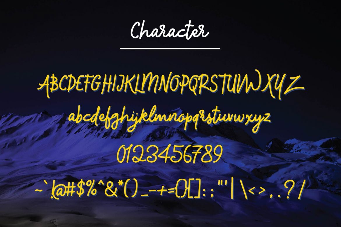 Magicline Typeface - view 4