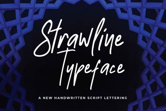 Strawline Typeface
