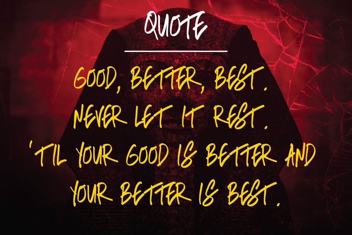 Sphinxes Typeface - view 3