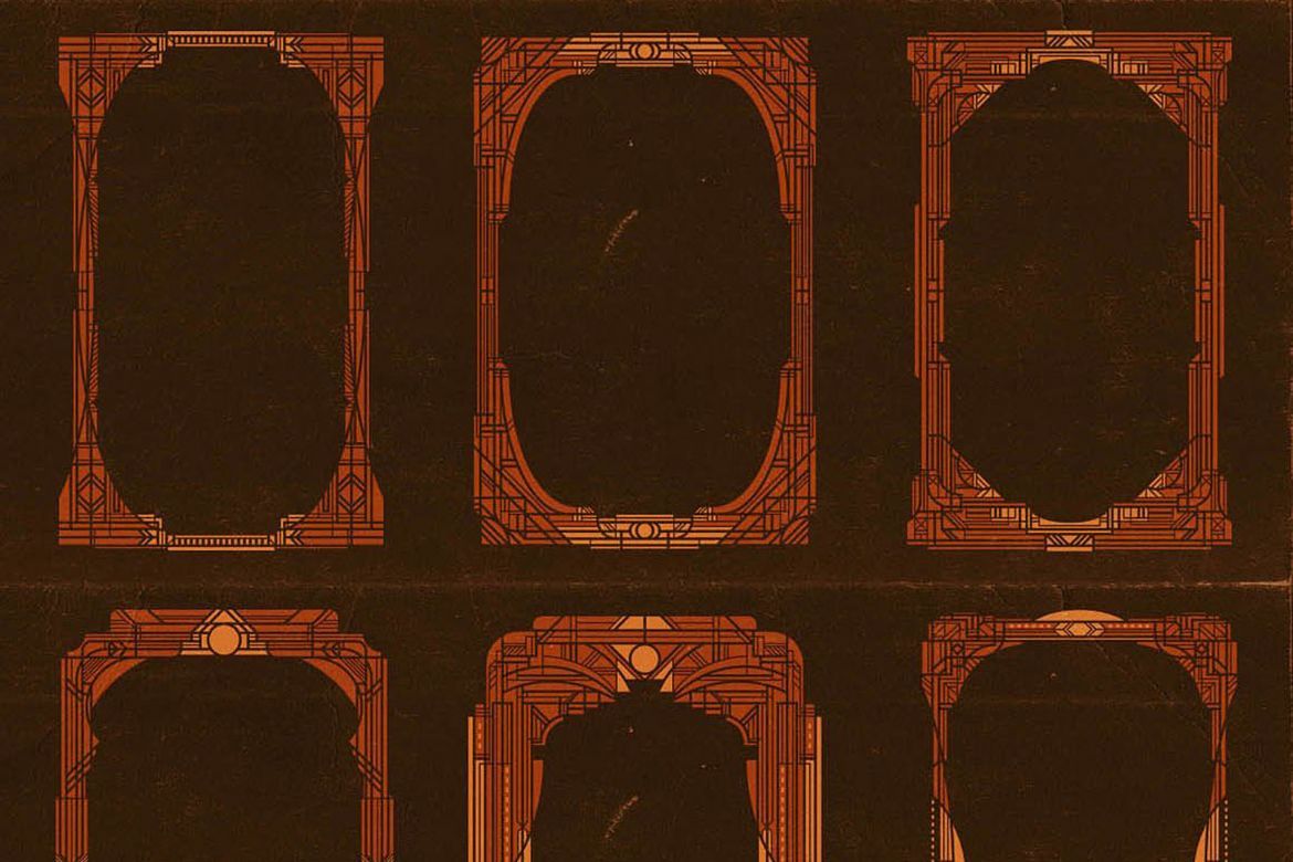 30 ArtDeco Frames - view 3