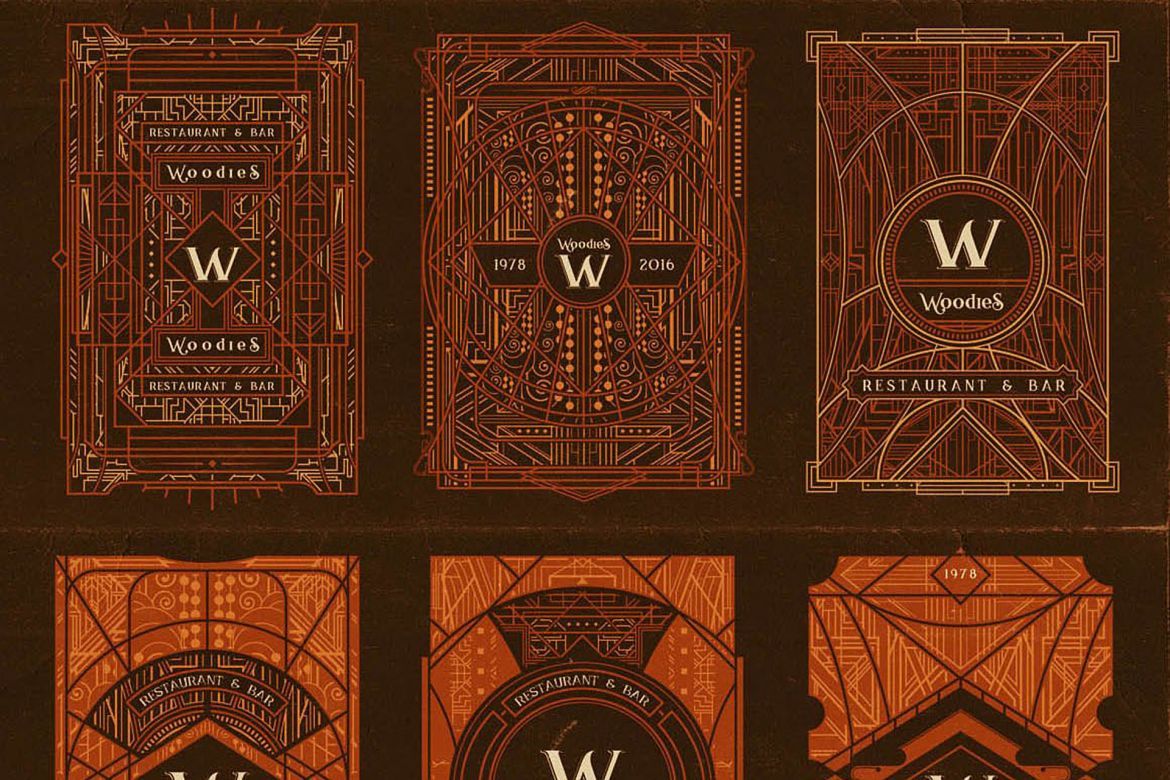 30 ArtDeco Frames - view 7