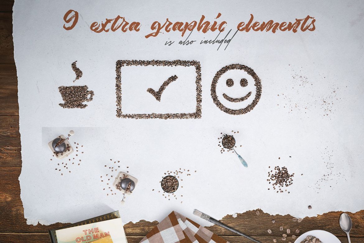 Coffee Beans - Font & Lettering - view 7