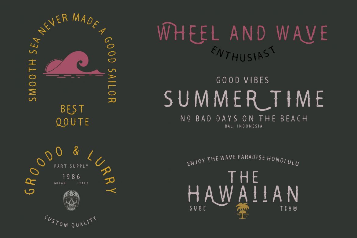 LORAQORY Font - view 4