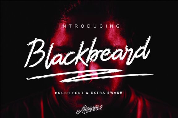 Blackbeard Brush Script