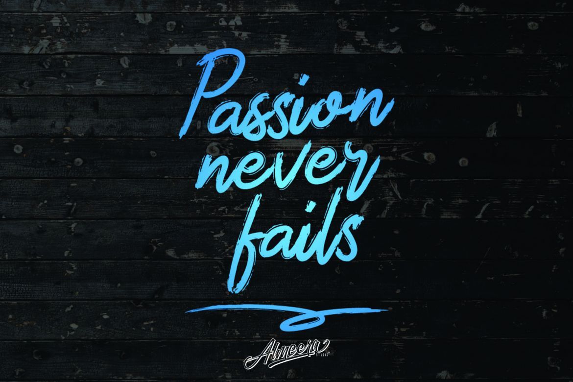 Blackbeard Brush Script - view 7