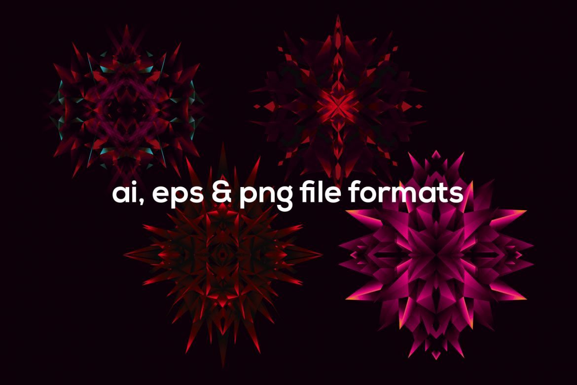 4 Free Abstract Reflections alternate