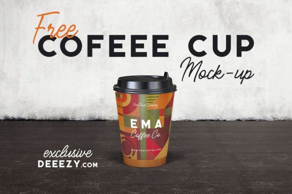 Free Coffee Cup Mockup