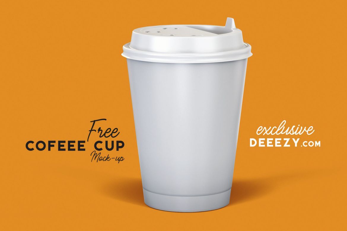 Free Coffee Cup Mockup alt
