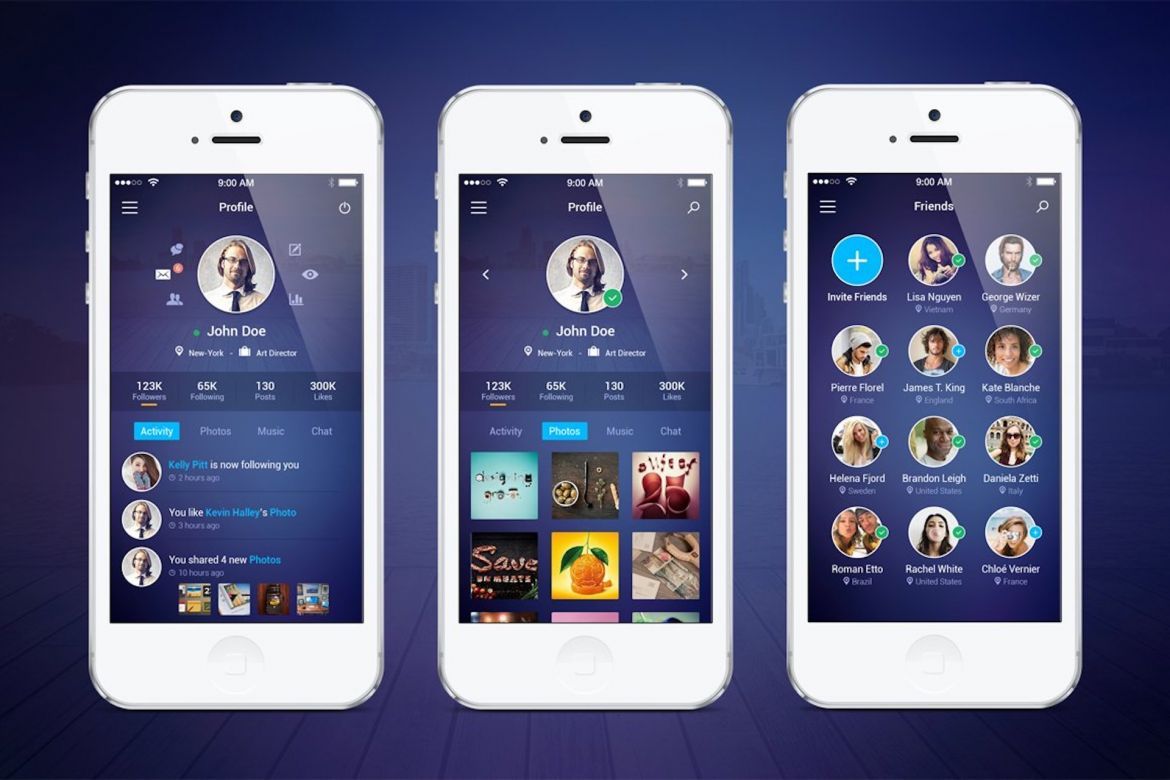 Launcher | Flat Mobile UI - view 3