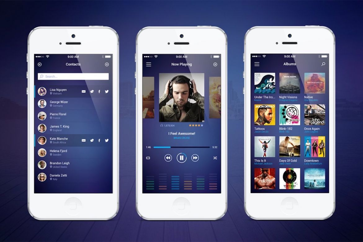 Launcher | Flat Mobile UI - view 4