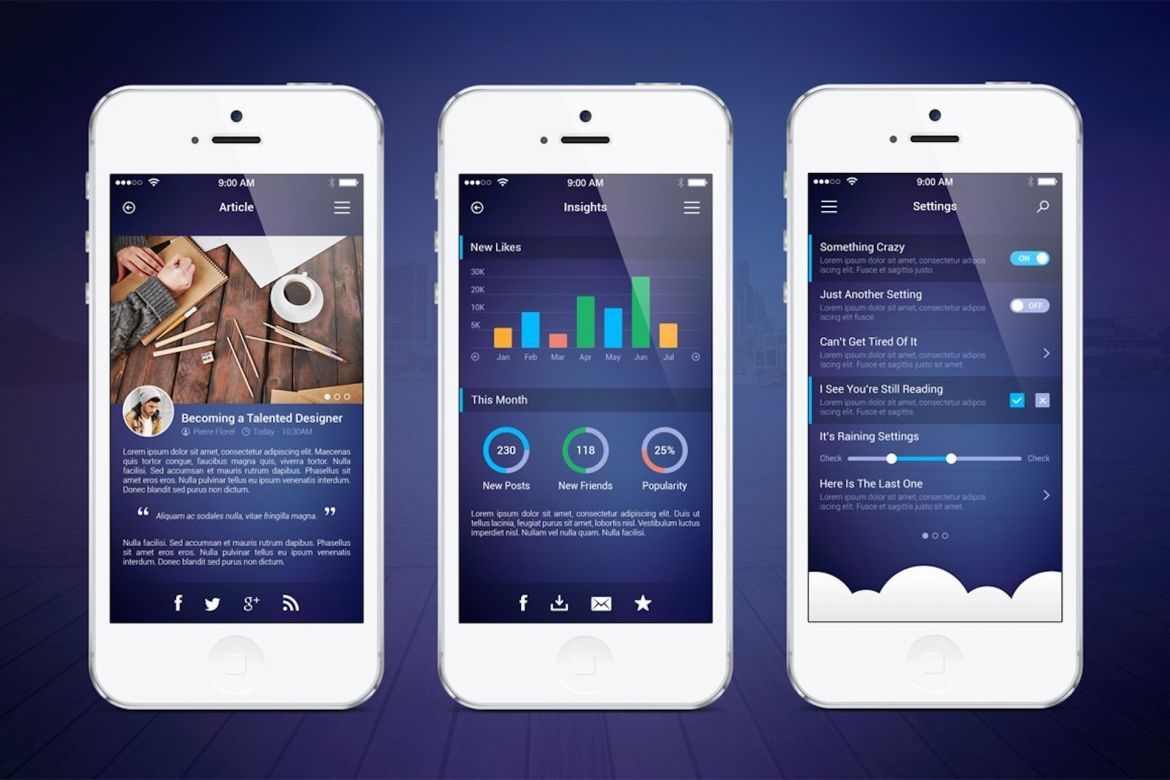 Launcher | Flat Mobile UI - view 5