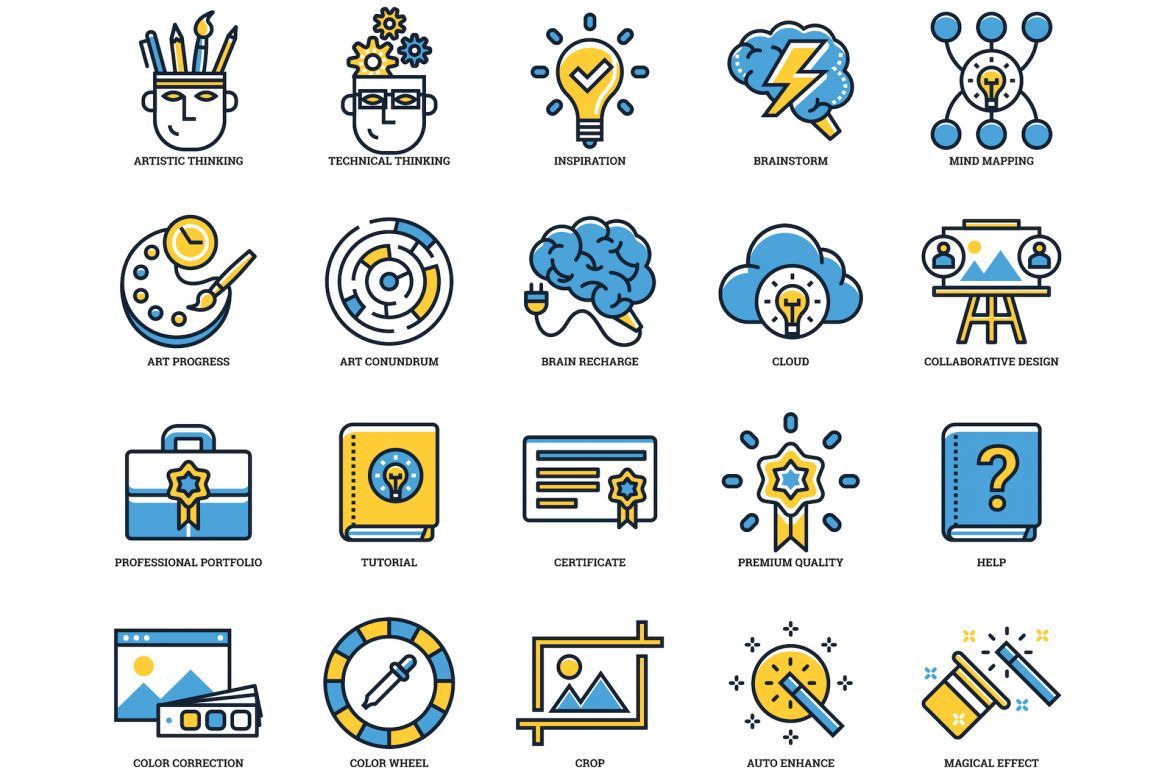 74 Design Icons | Kinetic - view 3