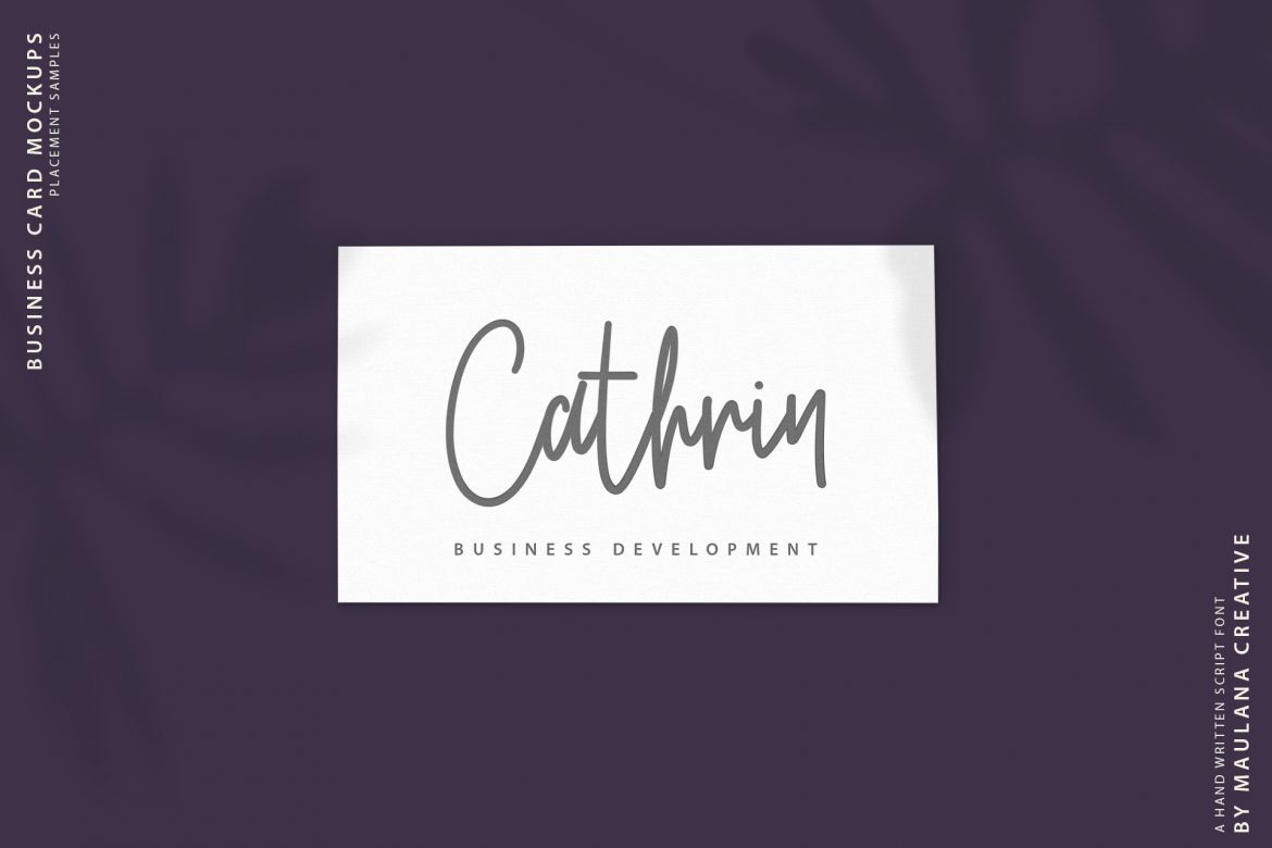 Rushtter Signature Font - view 3