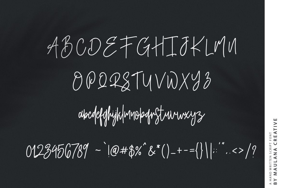 Rushtter Signature Font - view 11