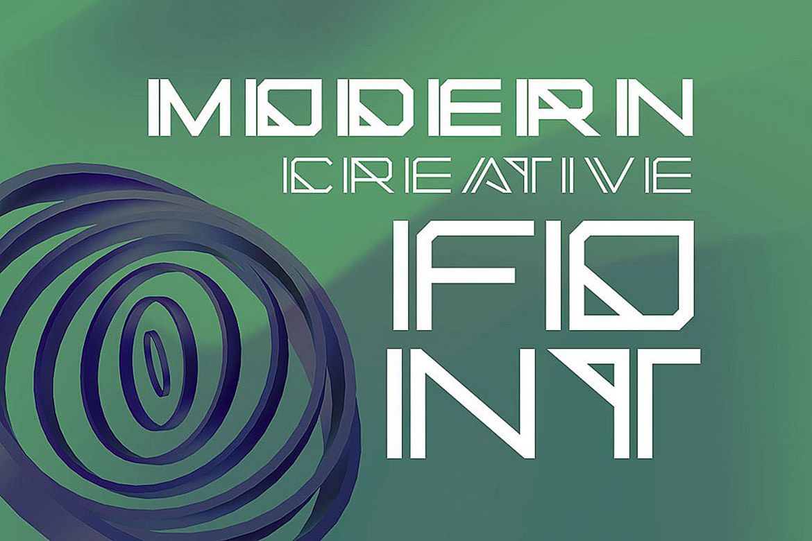 Cellica - Display Font - view 4