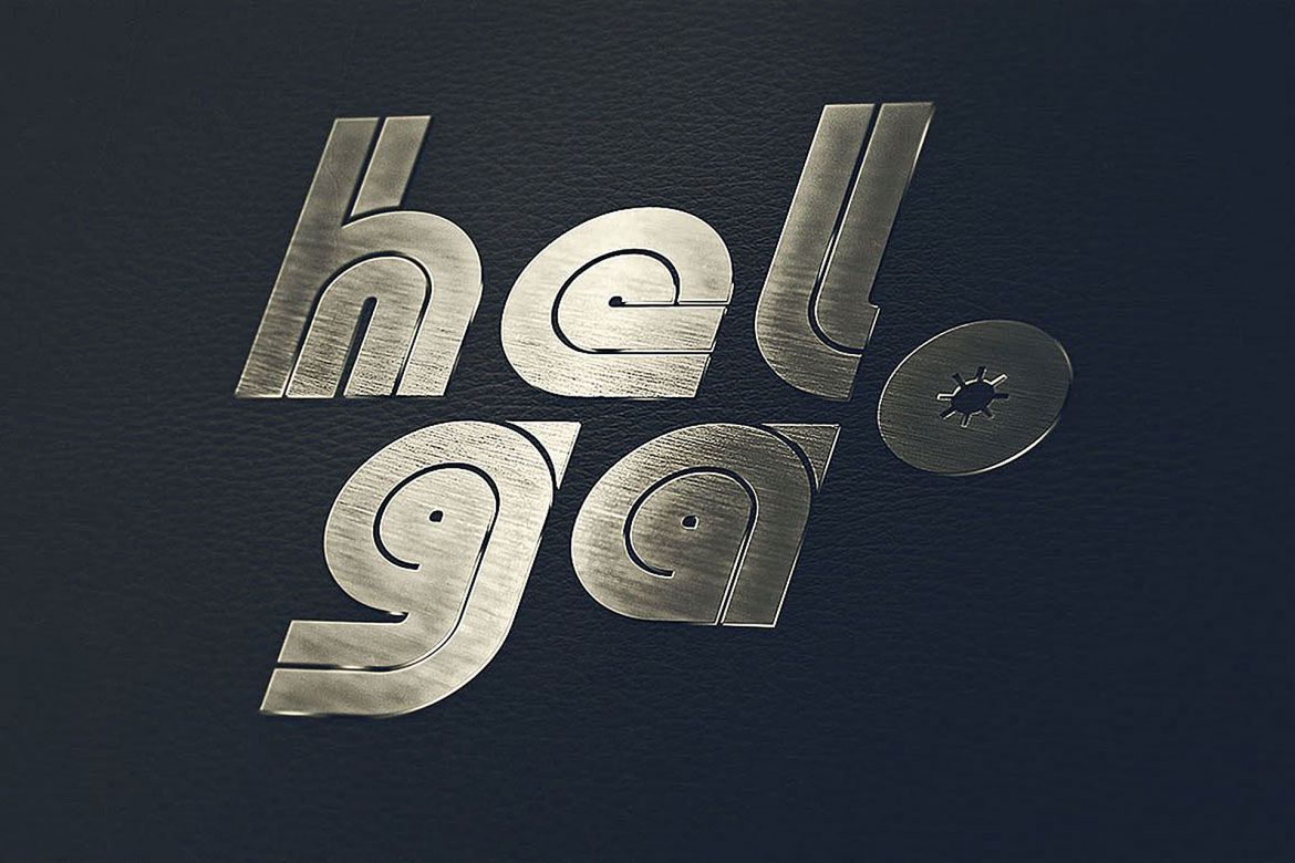 Helga - Display Font - view 2