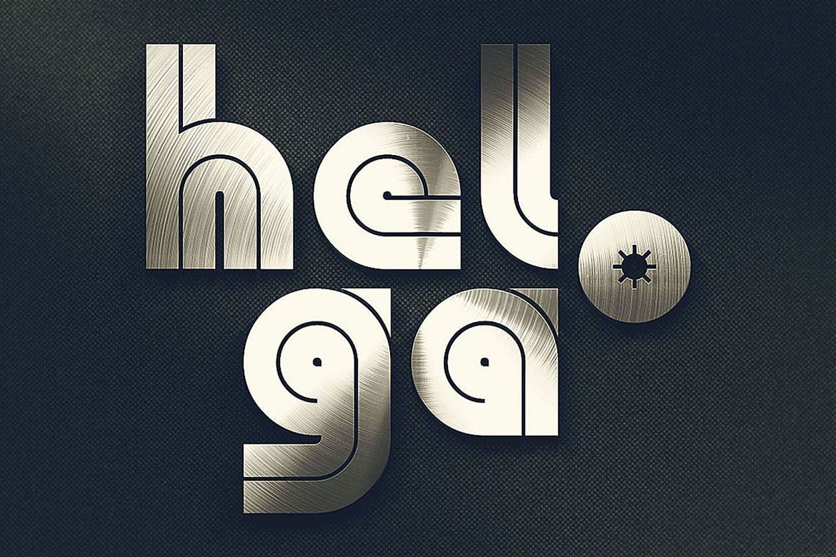 Helga - Display Font - view 4