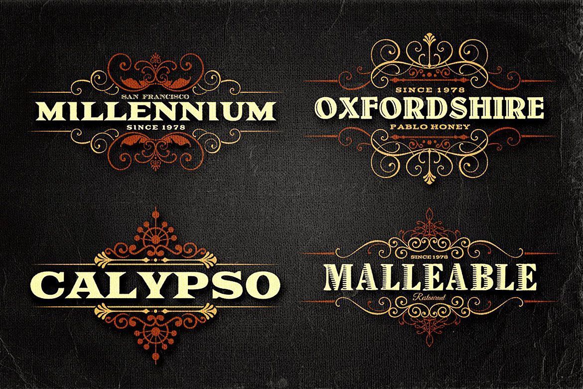 10 FREE Vintage Headers alternate