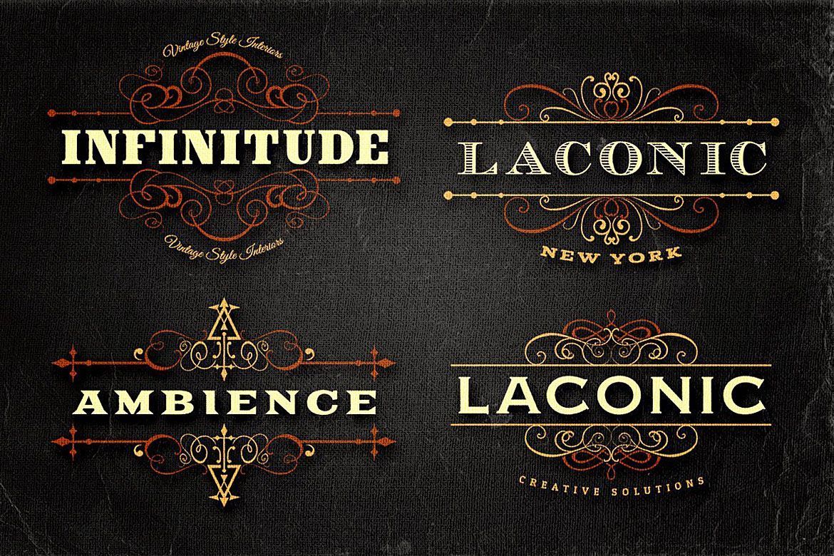 10 FREE Vintage Headers - view 4