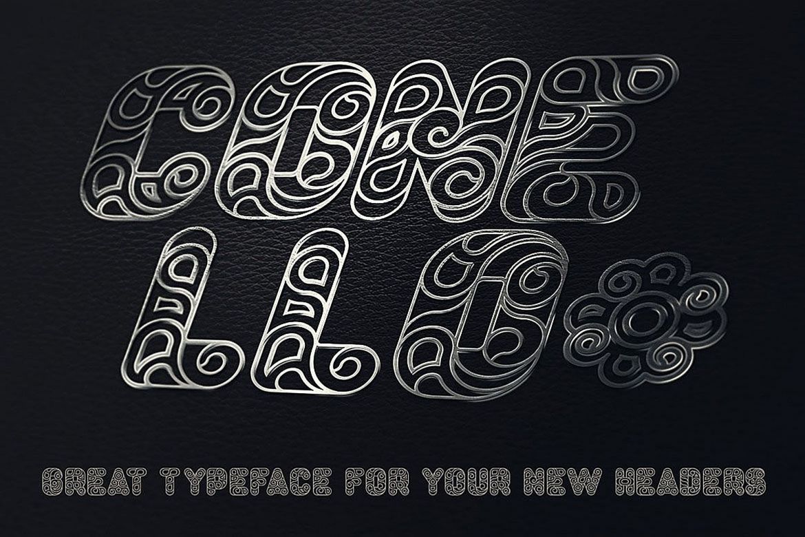 Conello - Display Font - view 3