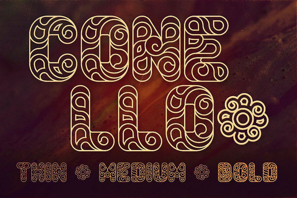 Conello - Display Font - view 5