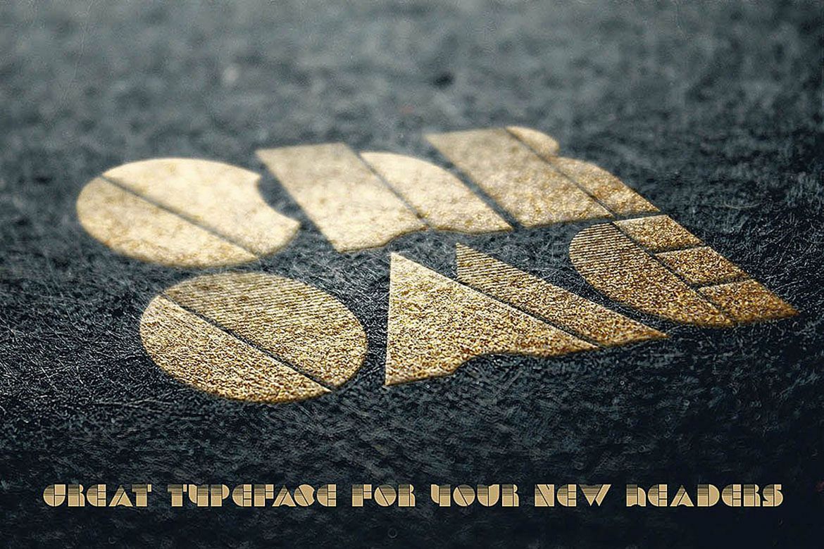 Chrome - Display Font - view 5