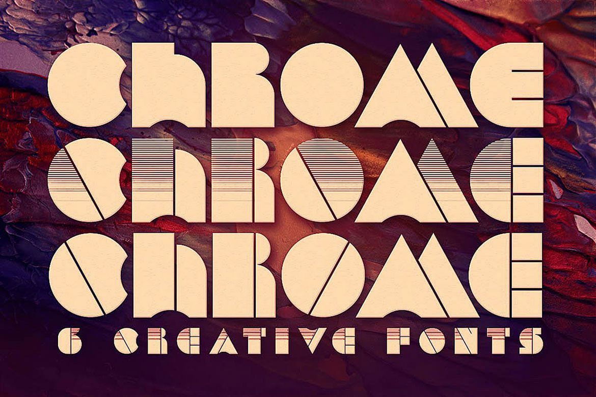 Chrome - Display Font