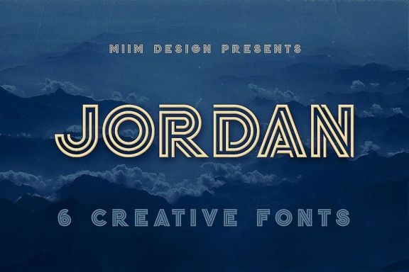 Jordan - Display Font
