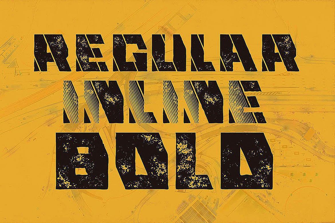 Mecha - Display Font - view 4