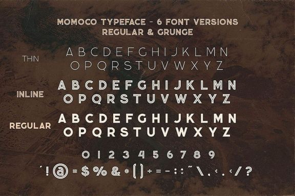 Momoco - Display Font