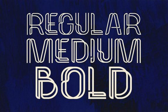 Palma - Display Font alt