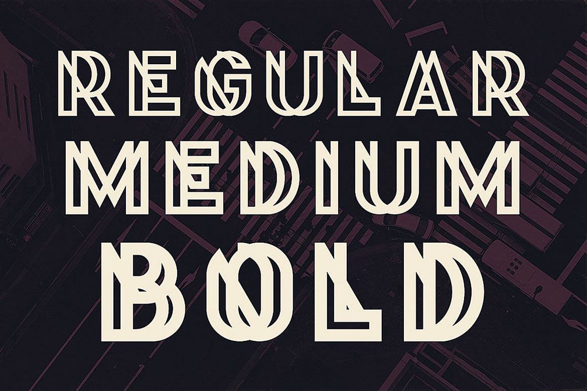 Phantom - Display Font alt