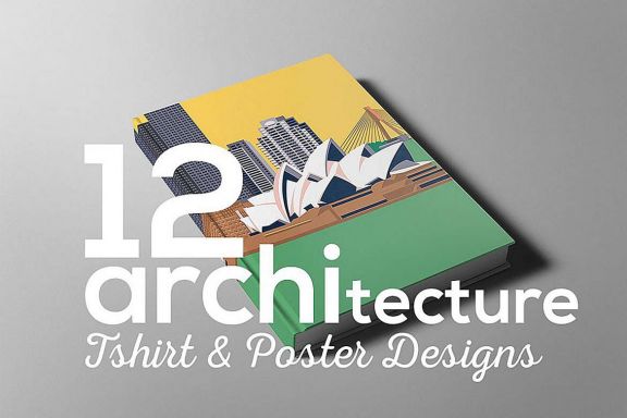 Architecture Poster T-shirt Set